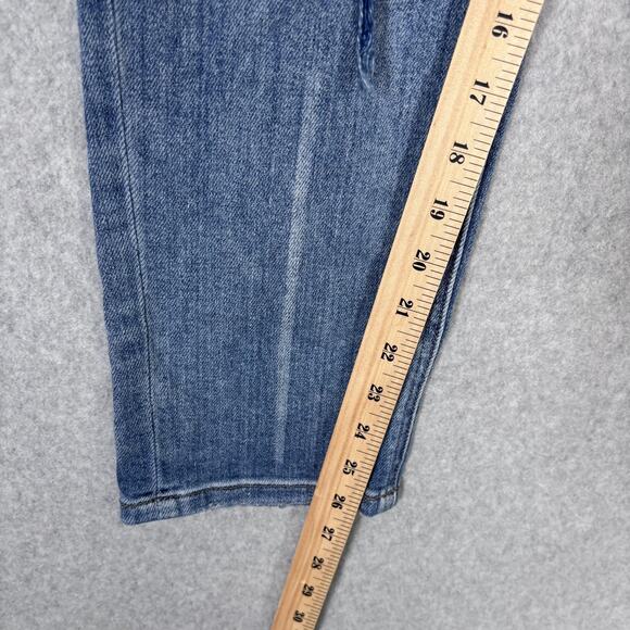 KanCan Jeans 3/25 Tina Mid Rise Slim Straight Holes Ripped Distressed KC78001M - Picture 6 of 11